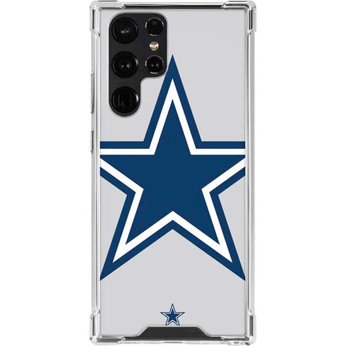 NFL Dallas Cowboys Large Logo Galaxy S24 Ultra Clear Case