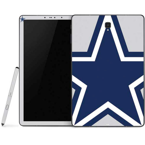 NFL Dallas Cowboys Large Logo Samsung Galaxy Tab Skin