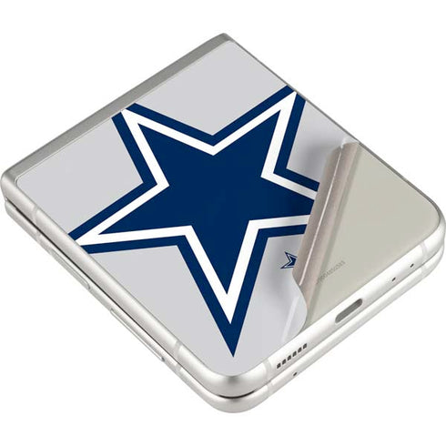 NFL Dallas Cowboys Large Logo Galaxy Z Flip3 5G Skin