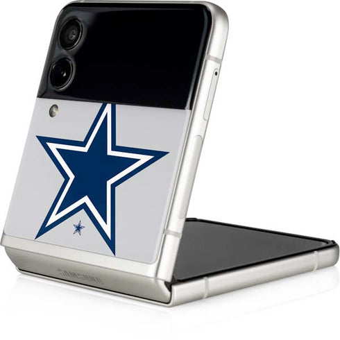 NFL Dallas Cowboys Large Logo Galaxy Z Flip3 5G Skin