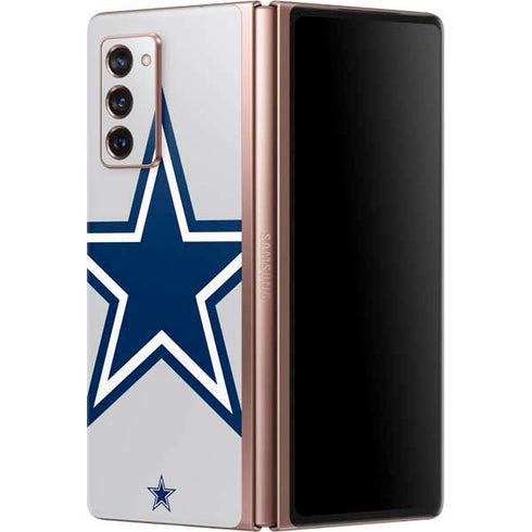 NFL Dallas Cowboys Large Logo Galaxy Z Fold2 5G Skin