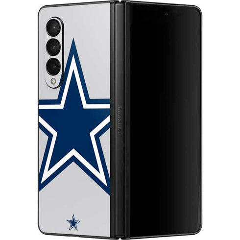 NFL Dallas Cowboys Large Logo Galaxy Z Fold3 5G Skin
