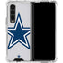 NFL Dallas Cowboys Large Logo Galaxy Z Fold4 5G Clear Case