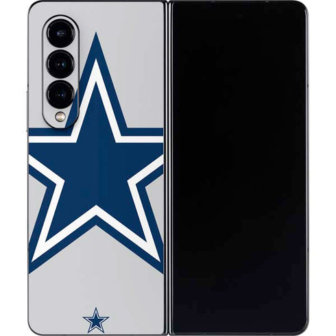 NFL Dallas Cowboys Large Logo Galaxy Z Fold4 5G Skin