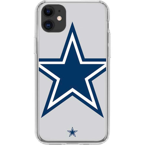NFL Dallas Cowboys Large Logo iPhone 11 Clear Case