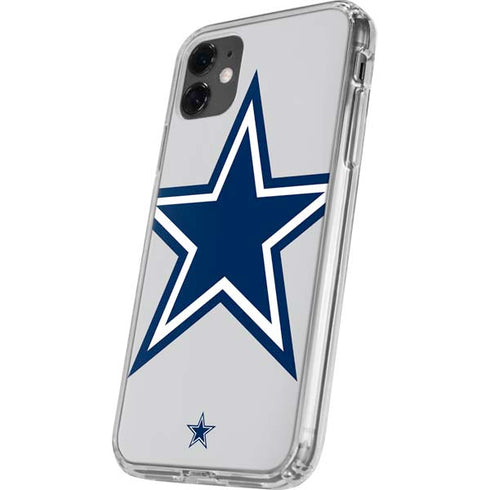 NFL Dallas Cowboys Large Logo iPhone 11 Clear Case