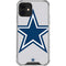 NFL Dallas Cowboys Large Logo iPhone 12 Mini Clear Case