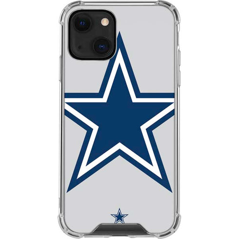 NFL Dallas Cowboys Large Logo iPhone 13 Clear Case