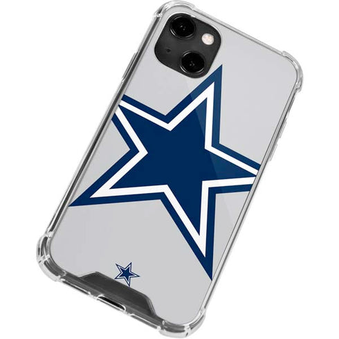 NFL Dallas Cowboys Large Logo iPhone 14 Clear Case