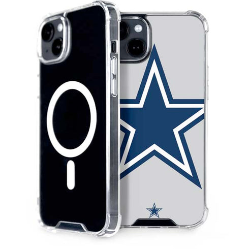 NFL Dallas Cowboys Large Logo iPhone 15 Plus MagSafe Case