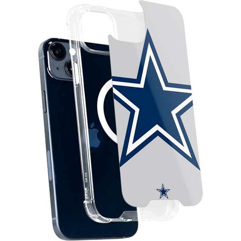 NFL Dallas Cowboys Large Logo iPhone 15 Plus MagSafe Case