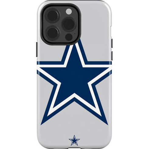 NFL Dallas Cowboys Large Logo iPhone 15 Pro Impact Case