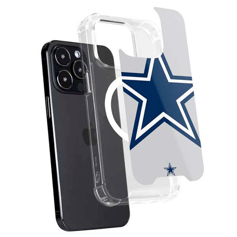 NFL Dallas Cowboys Large Logo iPhone 15 Pro MagSafe Case