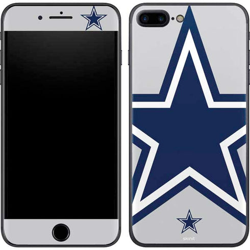 NFL Dallas Cowboys Large Logo iPhone 8 Plus Skin