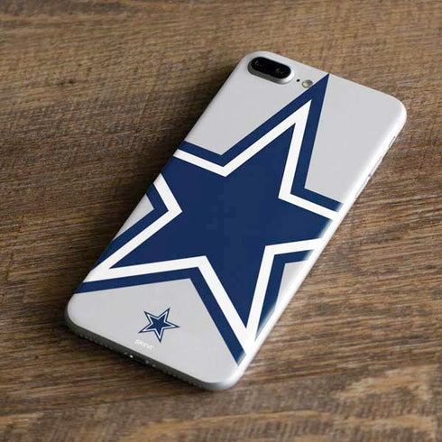 NFL Dallas Cowboys Large Logo iPhone 8 Plus Skin