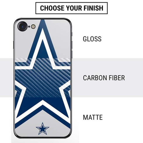 NFL Dallas Cowboys Large Logo iPhone SE (2nd & 3rd Gen) Skin