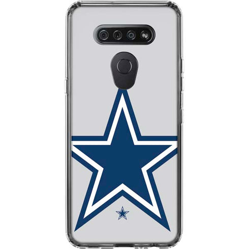 NFL Dallas Cowboys Large Logo LG K51/Q51 Clear Case