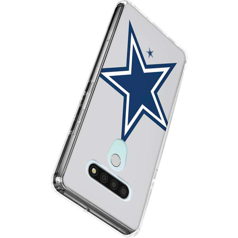 NFL Dallas Cowboys Large Logo LG Stylo 6 Clear Case
