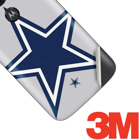 NFL Dallas Cowboys Large Logo Moto E5 Play Skin