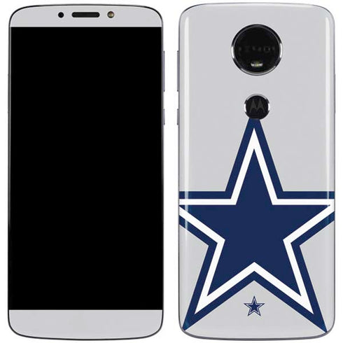 NFL Dallas Cowboys Large Logo Moto E5 Plus Skin
