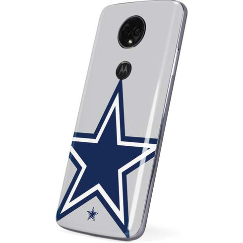 NFL Dallas Cowboys Large Logo Moto E5 Plus Skin