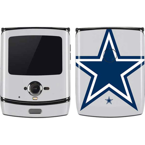 NFL Dallas Cowboys Large Logo Motorola RAZR Skin