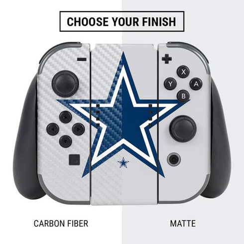 NFL Dallas Cowboys Large Logo Nintendo Switch Bundle Skin