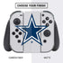 NFL Dallas Cowboys Large Logo Nintendo Switch Bundle Skin