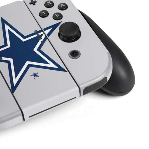 NFL Dallas Cowboys Large Logo Nintendo Switch OLED (2021) Skin