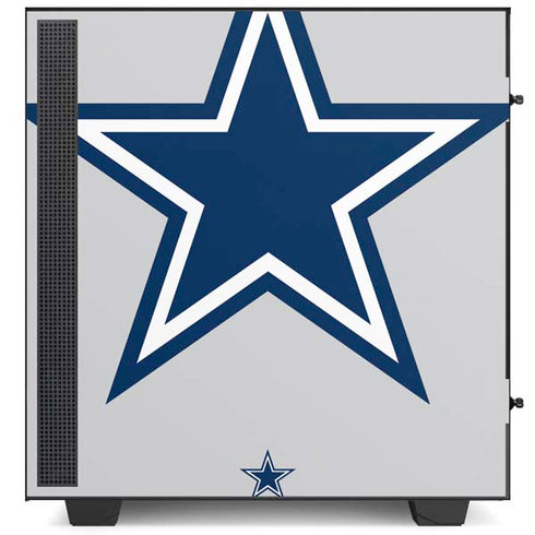 NFL Dallas Cowboys Large Logo NZXT H510 Compact ATX Mid-Tower Case Skin