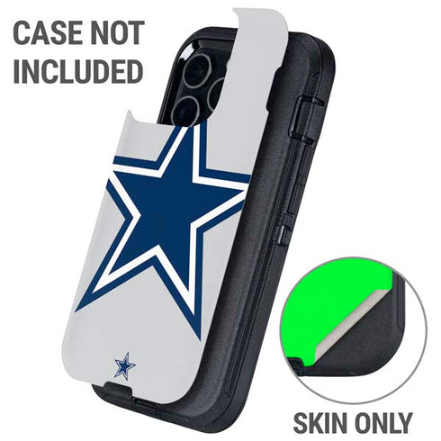 NFL Dallas Cowboys Large Logo Otterbox Defender iPhone Skin