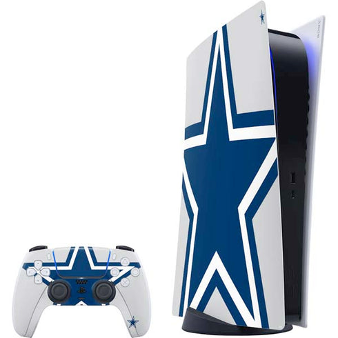 NFL Dallas Cowboys Large Logo PS5 Digital Edition Bundle Skin