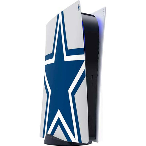 NFL Dallas Cowboys Large Logo PS5 Digital Edition Console Skin