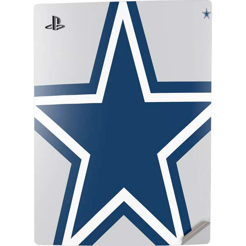 NFL Dallas Cowboys Large Logo PS5 Digital Edition Console Skin