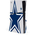 NFL Dallas Cowboys Large Logo PS5 Slim Disk Console Skin