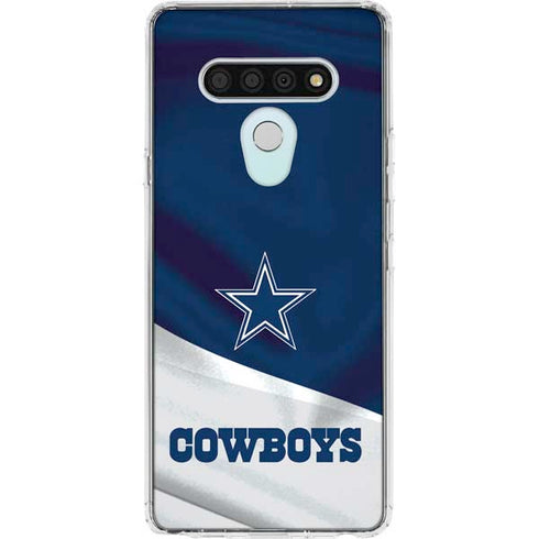 NFL Dallas Cowboys LG Stylo 6 Clear Case