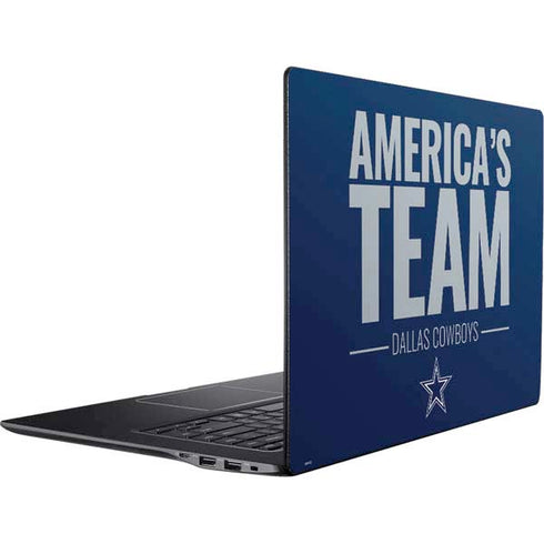 NFL Dallas Cowboys Team Motto Ativ Book 9 (15.6in 2014) Skin