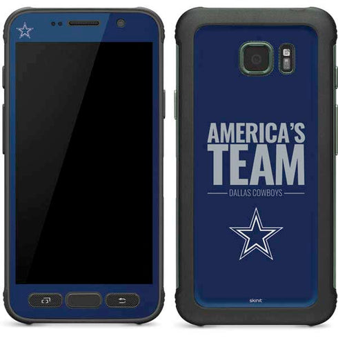 NFL Dallas Cowboys Team Motto Galaxy S7 Active Skin