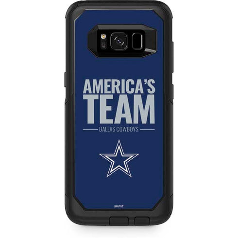 NFL Dallas Cowboys Team Motto Otterbox Commuter Galaxy Skin