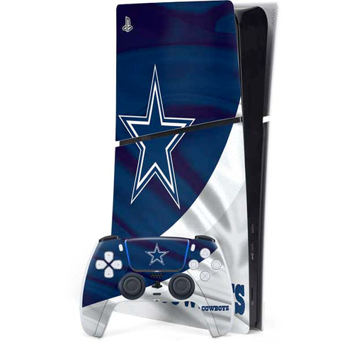 NFL Dallas Cowboys PS5 Slim Digital Edition Bundle Skin