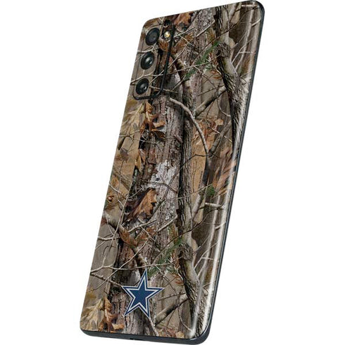NFL Dallas Cowboys Realtree AP Camo Galaxy S20 Fan Edition Skin