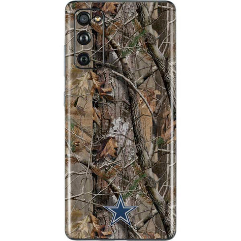 NFL Dallas Cowboys Realtree AP Camo Galaxy S20 Fan Edition Skin