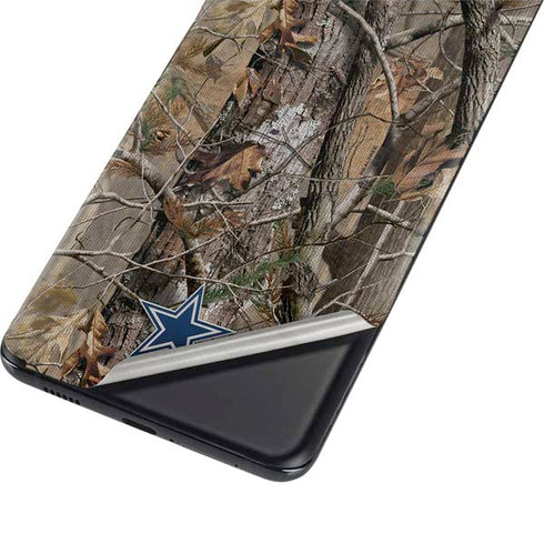 NFL Dallas Cowboys Realtree AP Camo Galaxy S21 Plus 5G Skin