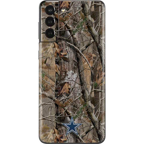 NFL Dallas Cowboys Realtree AP Camo Galaxy S21 Plus 5G Skin