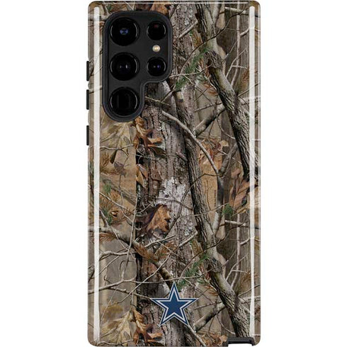 NFL Dallas Cowboys Realtree AP Camo Galaxy S22 Ultra Pro Case
