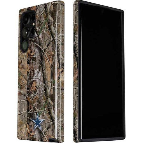 NFL Dallas Cowboys Realtree AP Camo Galaxy S22 Ultra Pro Case