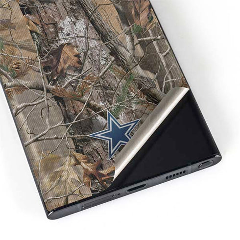 NFL Dallas Cowboys Realtree AP Camo Galaxy S22 Ultra Skin