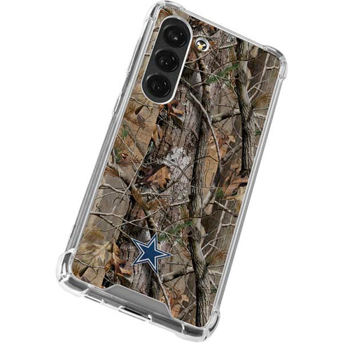 NFL Dallas Cowboys Realtree AP Camo Galaxy S23 Clear Case