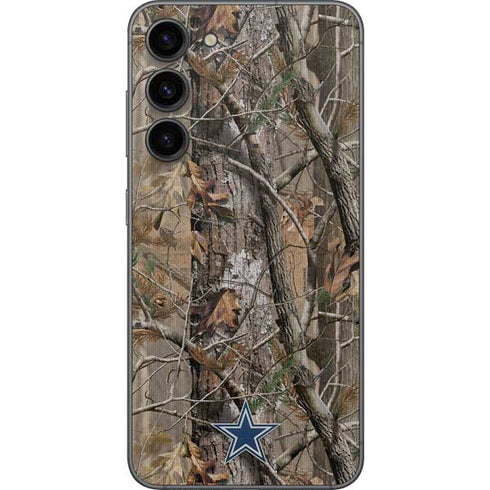 NFL Dallas Cowboys Realtree AP Camo Galaxy S23 Plus Skin