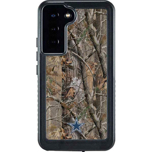 NFL Dallas Cowboys Realtree AP Camo Galaxy S23 Plus Waterproof Case